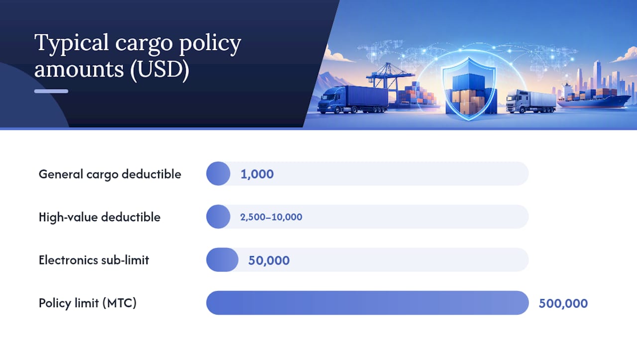 What cargo insurance covers — and what it doesn't — overview diagram