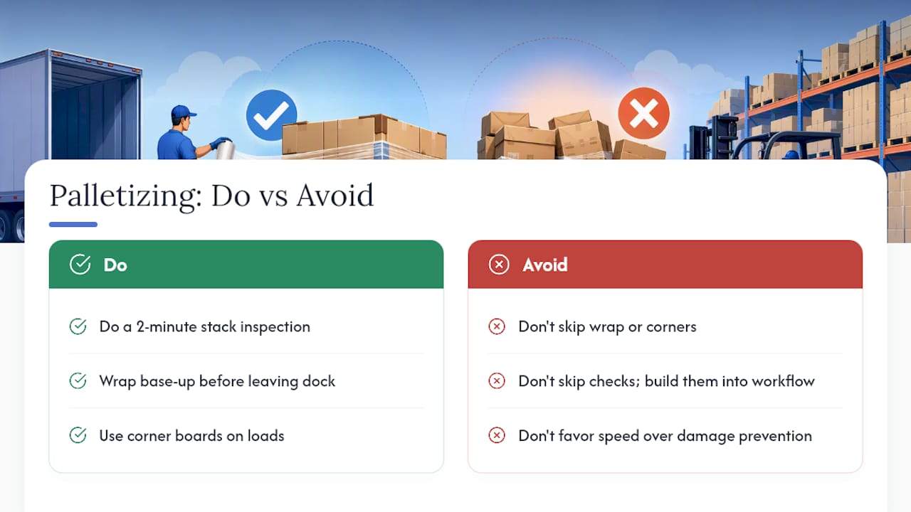 What Do Warehouse Operators Get Wrong About Palletizing? — overview diagram