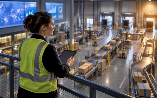 Distributed fulfillment operations across warehouse zones