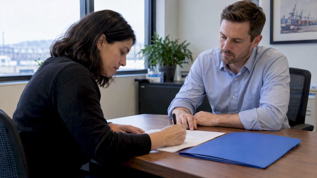 Importer and broker executing customs power of attorney